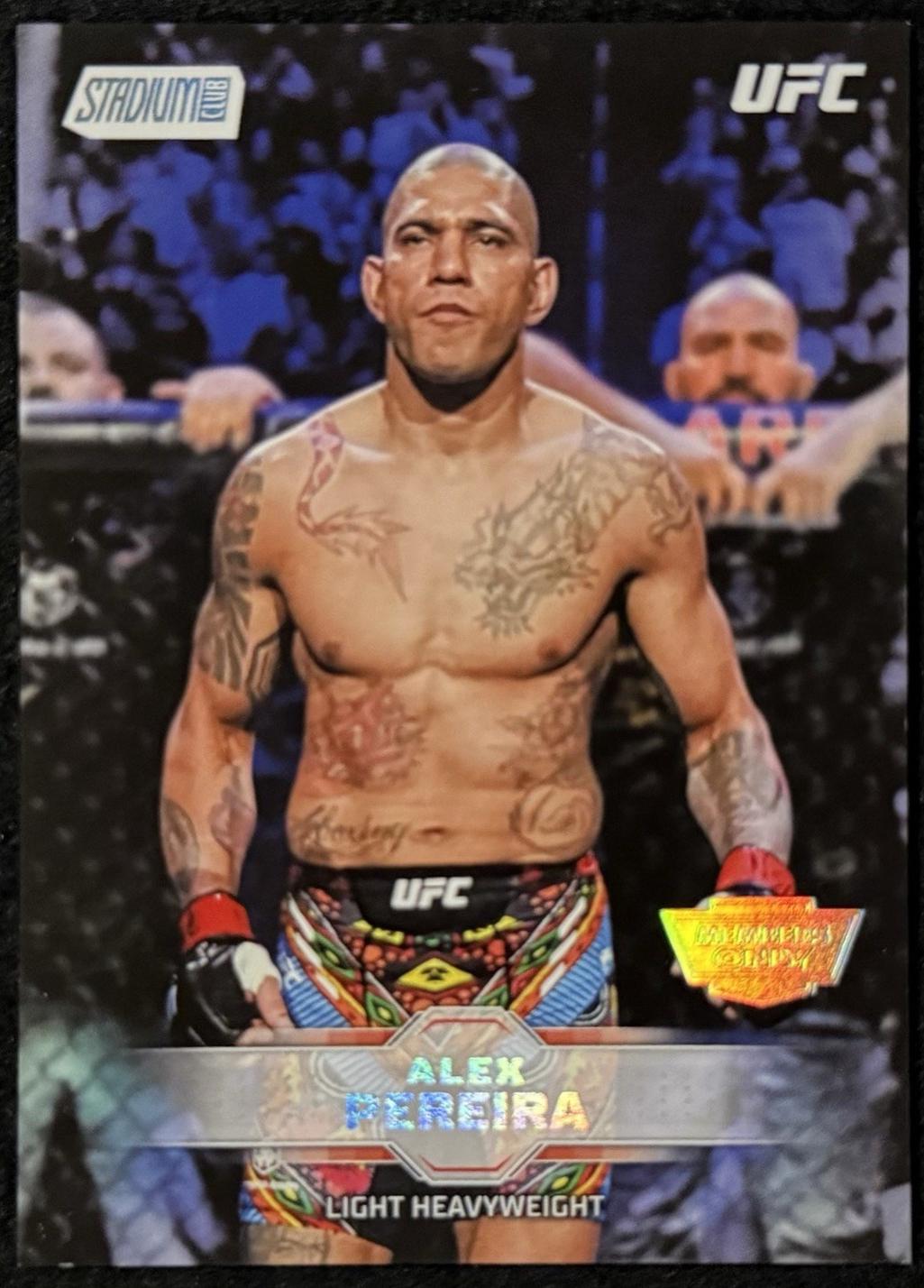 Alex Pereira 2026 Topps Stadium Club UFC Base #8 Members Only