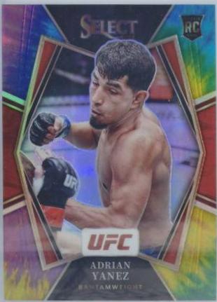 Adrian Yanez 2022 Panini Select UFC Premier Level #155 Tie Dye