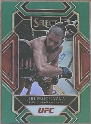 Jiri Prochazka 2022 Panini Select UFC Mezzanine #379 Green