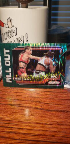 Tecia Pennington 2023 Panini Prizm UFC All Out #15 Green Pulsar