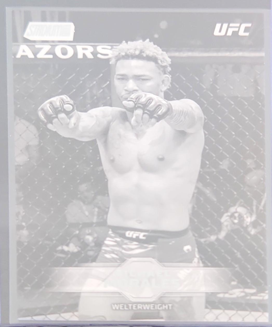 Michael Morales 2026 Topps Stadium Club UFC Base #106 Black and White