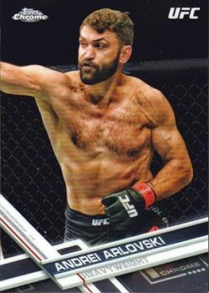 Andrei Arlovski 2017 Topps Chrome UFC Base #70 Orange