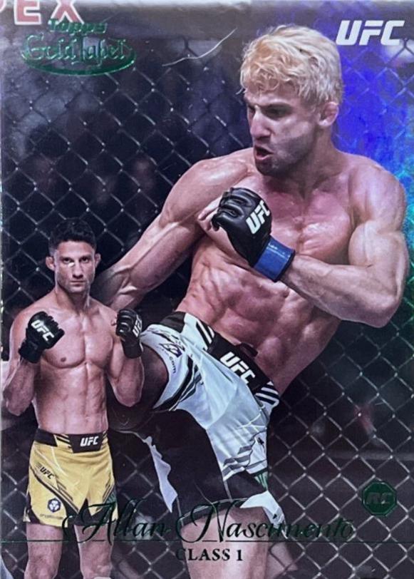 Allan Nascimento 2024 Topps Gold Label UFC Base Class I #17 Green