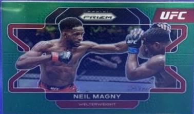 Neil Magny 2022 Panini Prizm UFC Base #48 Green
