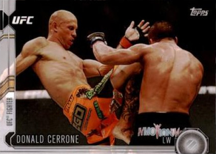 Donald Cerrone 2015 Topps UFC Chronicles Base #117 Sepia