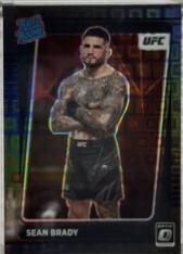 Sean Brady 2022 Panini Donruss Optic UFC Base #118 Black Pandora