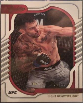 Aleksandar Rakic 2023 Panini Chronicles UFC Base Absolute #129 Gold