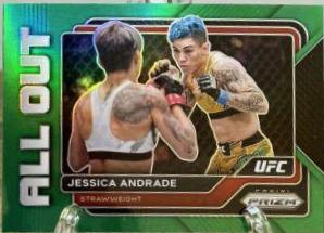 Jessica Andrade 2023 Panini Prizm UFC All Out #23 Green