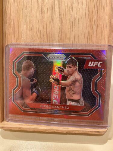 Diego Sanchez 2021 Panini Prizm UFC Base #196 Red
