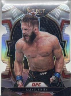 Rafael Fiziev 2023 Panini Select UFC Concourse #71 Silver Die Cut