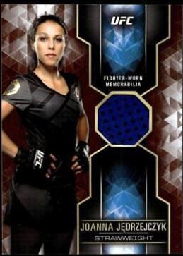 Joanna Jędrzejczyk 2017 Topps UFC Knockout Knockout Relics #KR-JJ Red