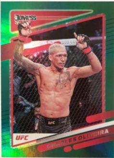 Charles Oliveira 2022 Panini Donruss UFC Base #85 Green