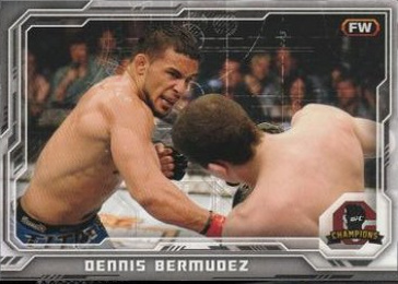 Dennis Bermudez 2014 Topps UFC Champions Base #4 Black