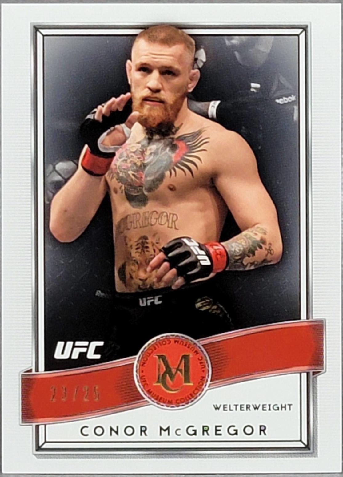Conor McGregor 2016 Topps UFC Museum Collection Base #14 Ruby