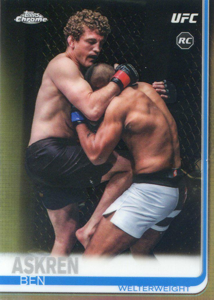 Ben Askren 2019 Topps Chrome UFC Base #46 Refractor