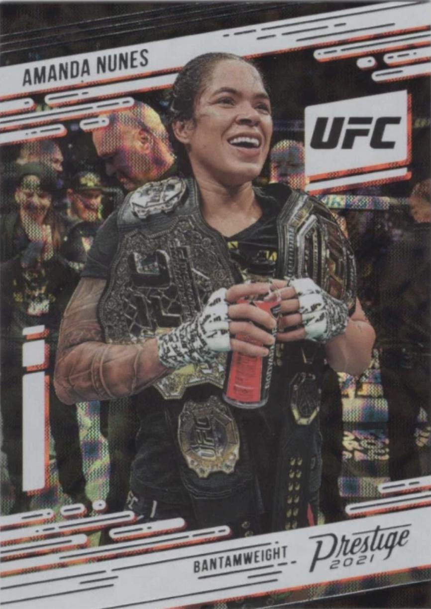 Amanda Nunes 2021 Panini Chronicles UFC Base Prestige #74 Asia
