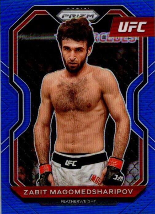 Zabit Magomedsharipov 2021 Panini Prizm UFC Base #93 Blue