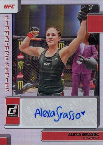 Alexa Grasso 2023 Panini Donruss UFC Signature Series #15 Black