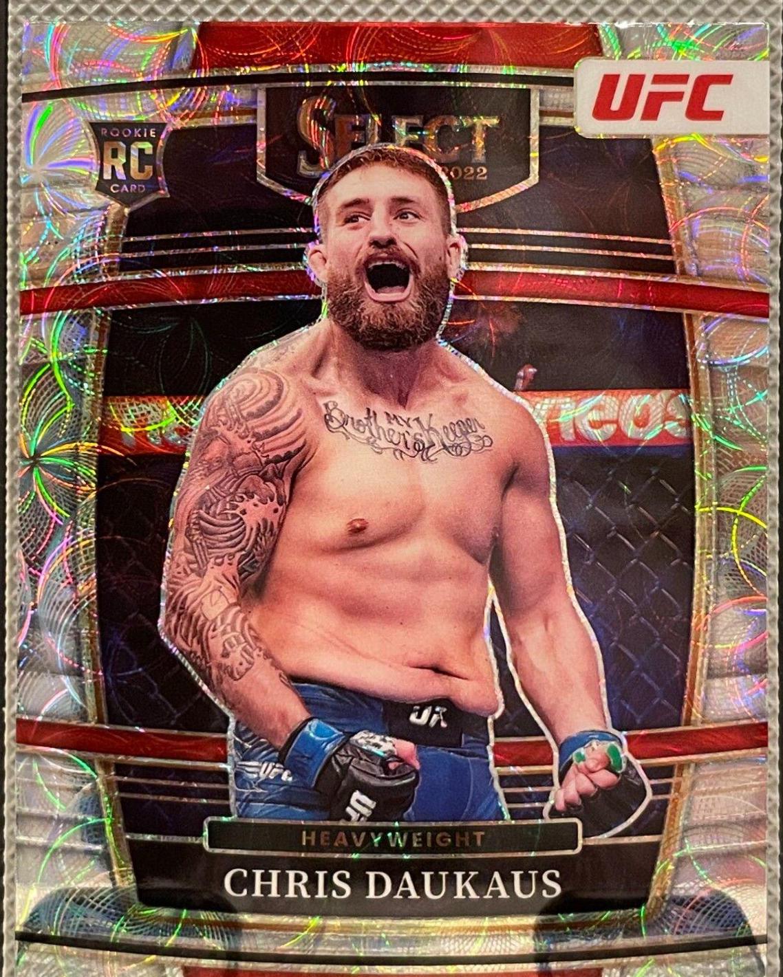 Chris Daukaus 2022 Panini Select UFC Concourse #79 Scope