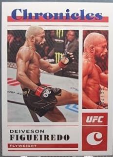 Deiveson Figueiredo 2023 Panini Chronicles UFC Base Chronicles #24 Blue