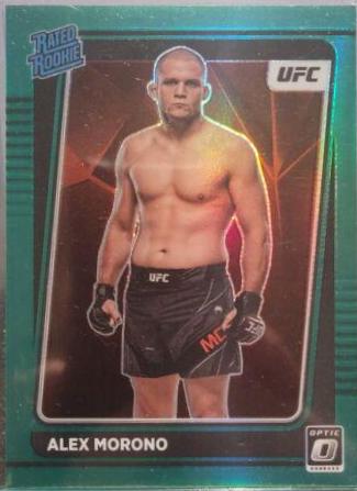 Alex Morono 2022 Panini Donruss Optic UFC Base #104 Green