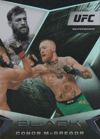 Conor McGregor 2021 Panini Chronicles UFC Base Black #115 Platinum