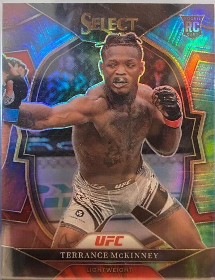 Terrance McKinney 2023 Panini Select UFC Concourse #53 Tie Dye