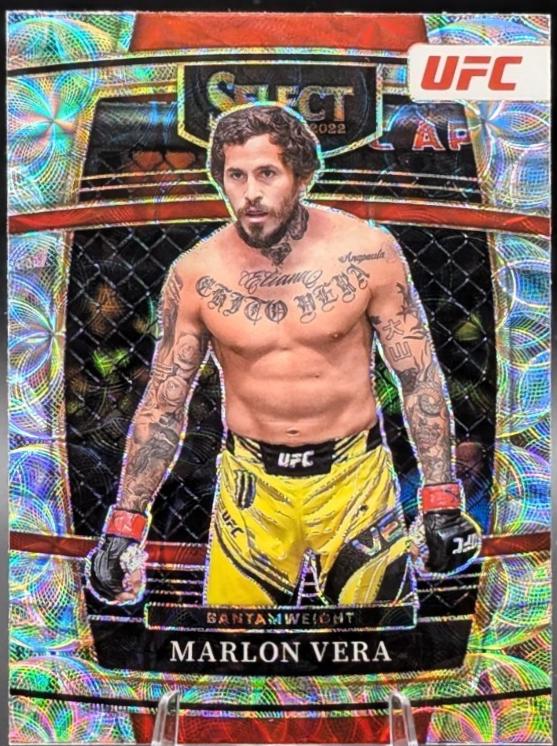 Marlon Vera 2022 Panini Select UFC Concourse #36 Scope