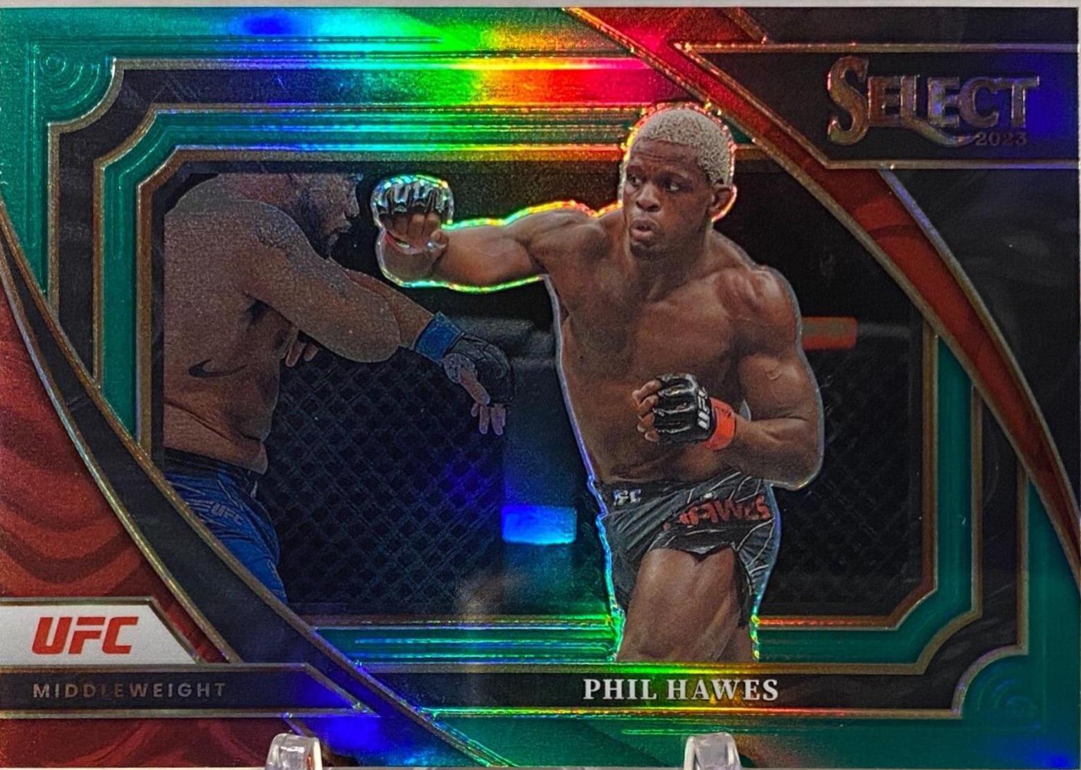 Phil Hawes 2023 Panini Select UFC Mezzanine #320 Green