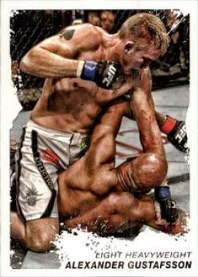Alexander Gustafsson 2011 Topps UFC Moment of Truth Base #17 Diamond