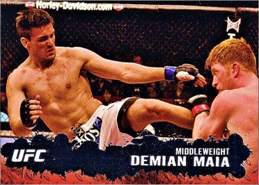 Demian Maia 2009 Topps UFC Round 2 Base #54 Diamond
