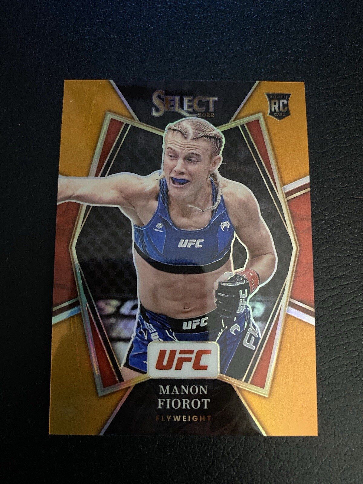 Manon Fiorot 2022 Panini Select UFC Premier Level #165 Orange