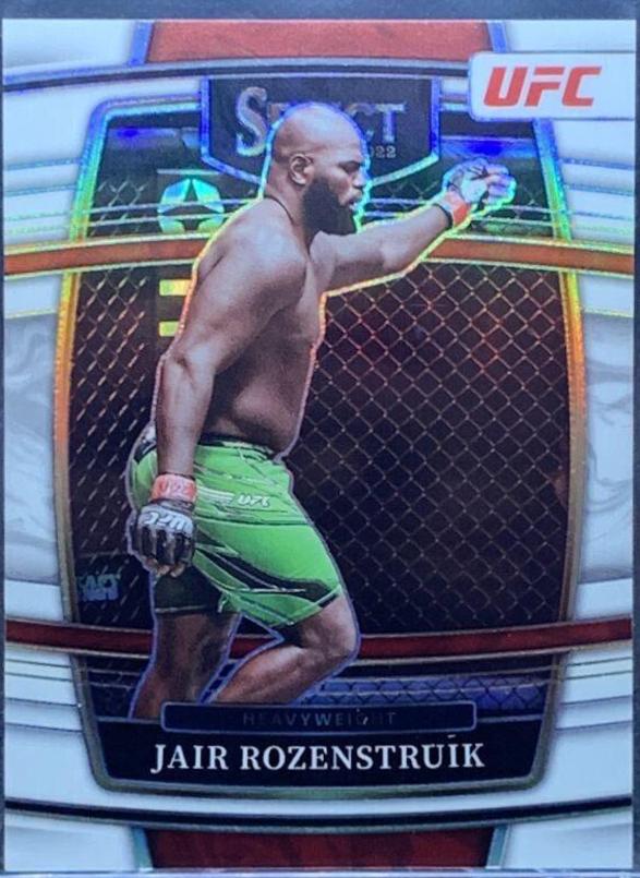 Jairzinho Rozenstruik 2022 Panini Select UFC Concourse #88 White