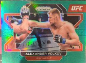 Alexander Volkov 2022 Panini Prizm UFC Base #45 Green