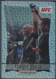 Kamaru Usman 2022 Panini Prizm UFC Prizm Flashback #25 Mojo