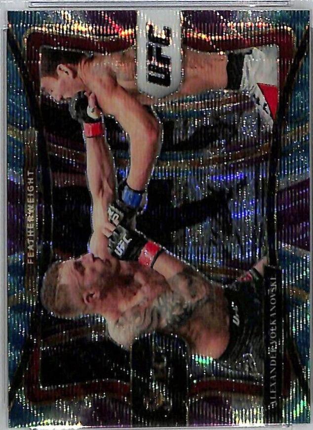 Alexander Volkanovski 2021 Panini Select UFC Premier Level #155 Tri Color