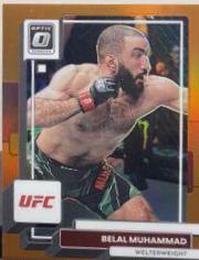 Belal Muhammad 2023 Panini Donruss Optic UFC Base #43 Orange