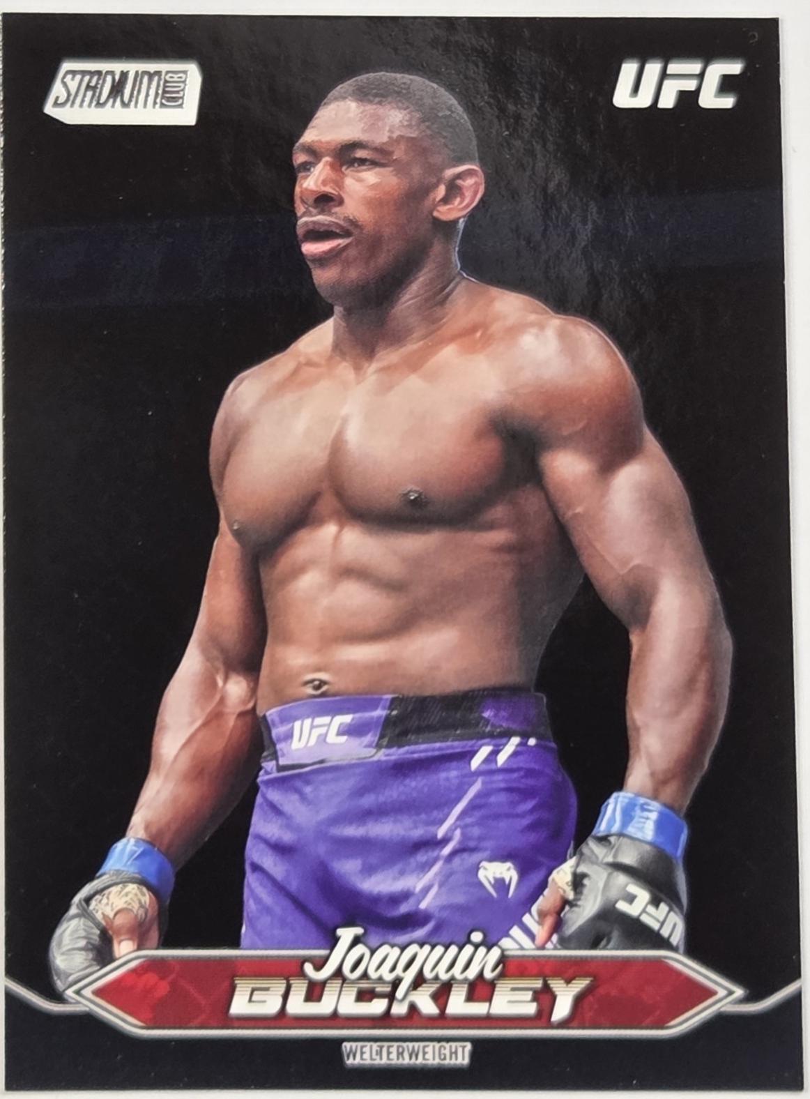 Joaquin Buckley 2025 Topps Stadium Club UFC Base #121 Black