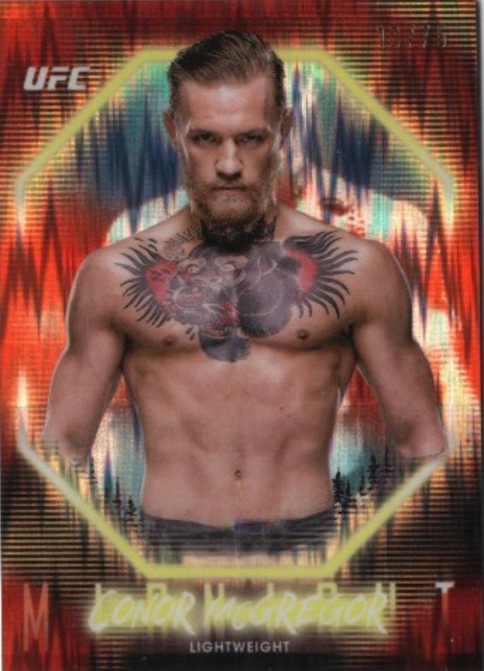 Conor McGregor 2025 Topps Midnight UFC Base #15 Daybreak