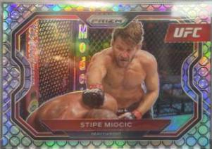 Stipe Miocic 2021 Panini Prizm UFC Base #177 Octagon