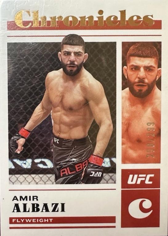 Amir Albazi 2023 Panini Chronicles UFC Base Chronicles #33 Bronze