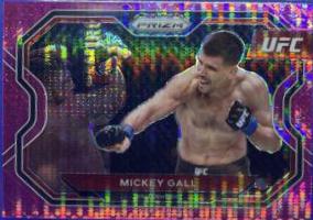 Mickey Gall 2021 Panini Prizm UFC Base #193 Pink Pulsar