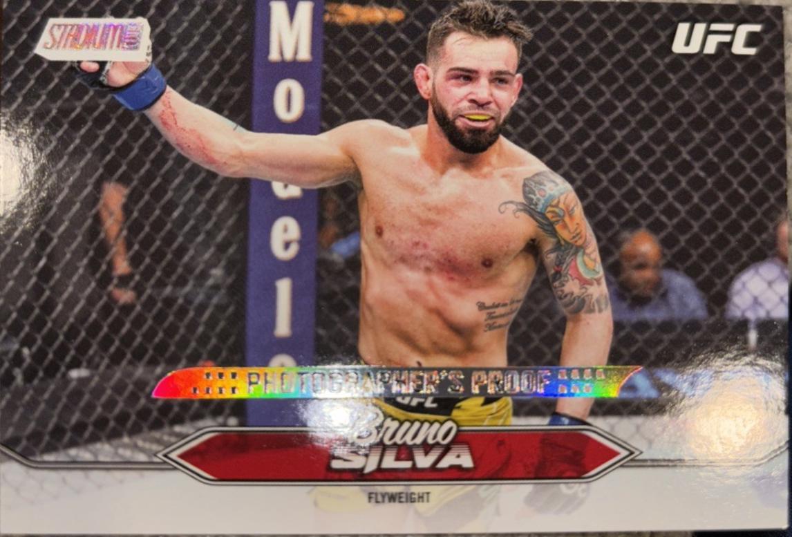 Bruno Silva 2025 Topps Stadium Club UFC Base #130 Photographer's Proof