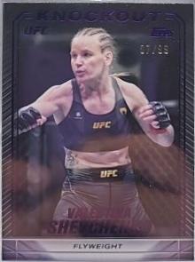 Valentina Shevchenko 2024 Topps Knockout UFC Base #72 Purple