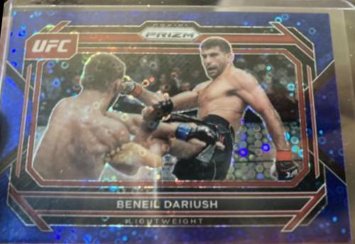 Beneil Dariush 2023 Panini Prizm Under Card UFC Base #28 Blue