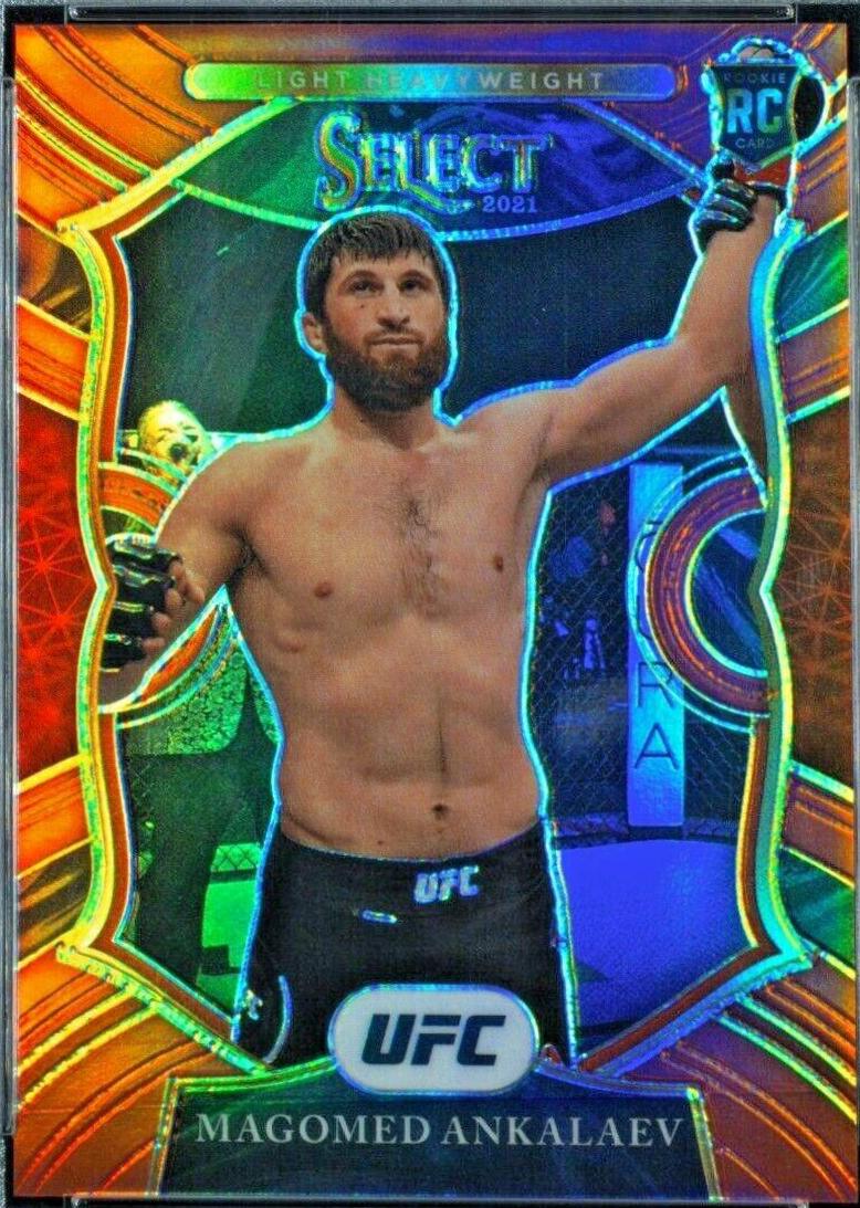 Magomed Ankalaev 2021 Panini Select UFC Concourse #36 Red