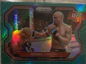 Robbie Lawler 2021 Panini Prizm UFC Base #195 Green