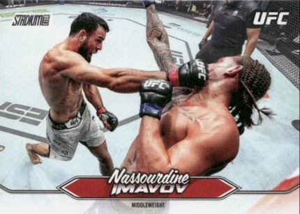 Nassourdine Imavov 2025 Topps Stadium Club UFC Base #76 First Day Issue