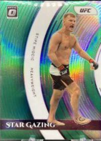 Stipe Miocic 2022 Panini Donruss Optic UFC Star Gazing #12 Green