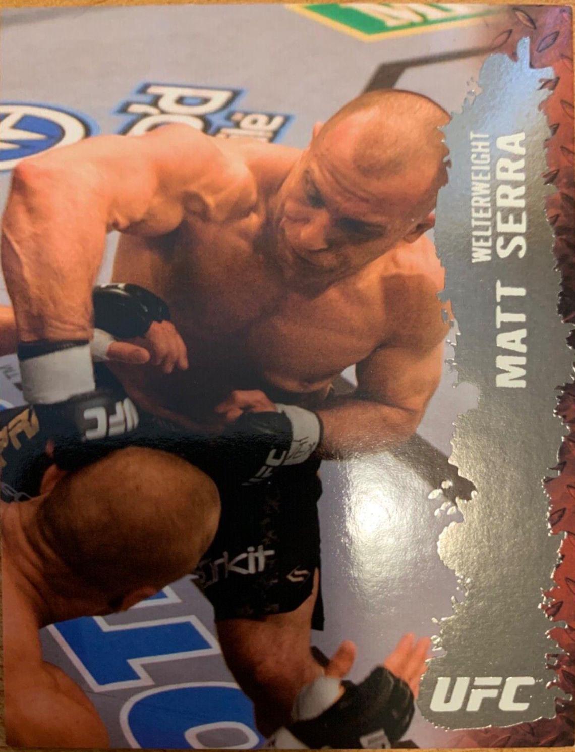 Matt Serra 2009 Topps UFC Round 2 Base #59 Silver